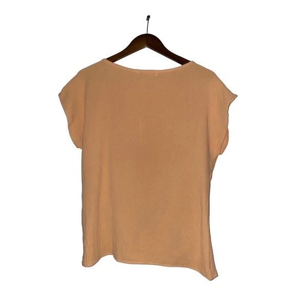 Six Fifty Do The Twist Blouse Medium Career Business Office Work NWT Lightweight - Picture 2 of 6